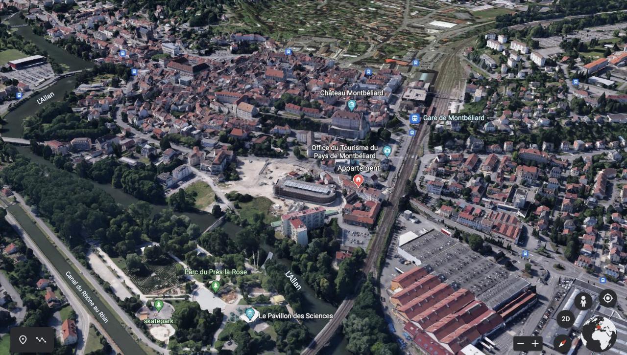 Appartement avec place de parking  Montbéliard Extérieur photo
